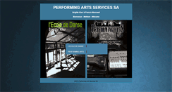 Desktop Screenshot of performingarts.be